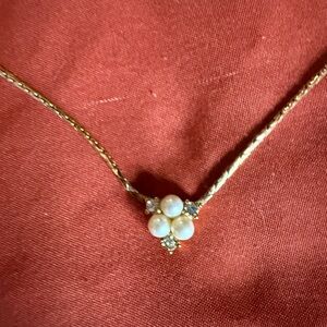 Authentic Vintage Christian Dior faux pearl necklace